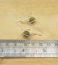 Green Jade heart earrings. Sterling silver 2nd anniversary gemstone - Image 4