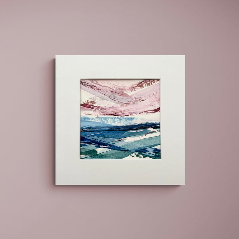 Perfectly Imperfect Original Seascape Painting - Sample 34