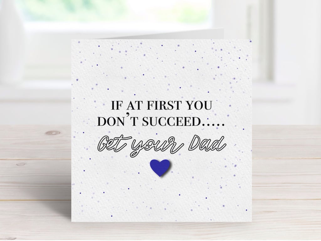 Fun Father's Day Card, Birthday Card For Dad.