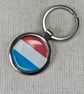 Luxembourg Flag Keyring