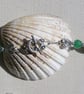 Nephrite, Peace & Green Jade Gemstone Statement Necklace "Greentastic" - Image 6