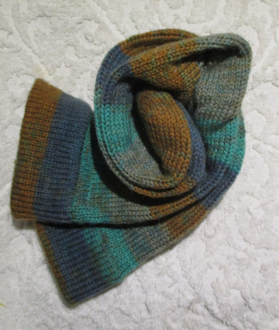 Handmade Angora Wool Mix Socks SIZE: 7-9 UK, 9-11 US, 39-42 EURO