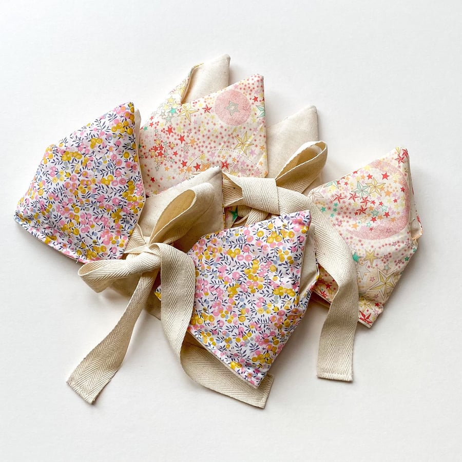 Liberty fabric crown, adjustable crown, birthday crown, childrens crown