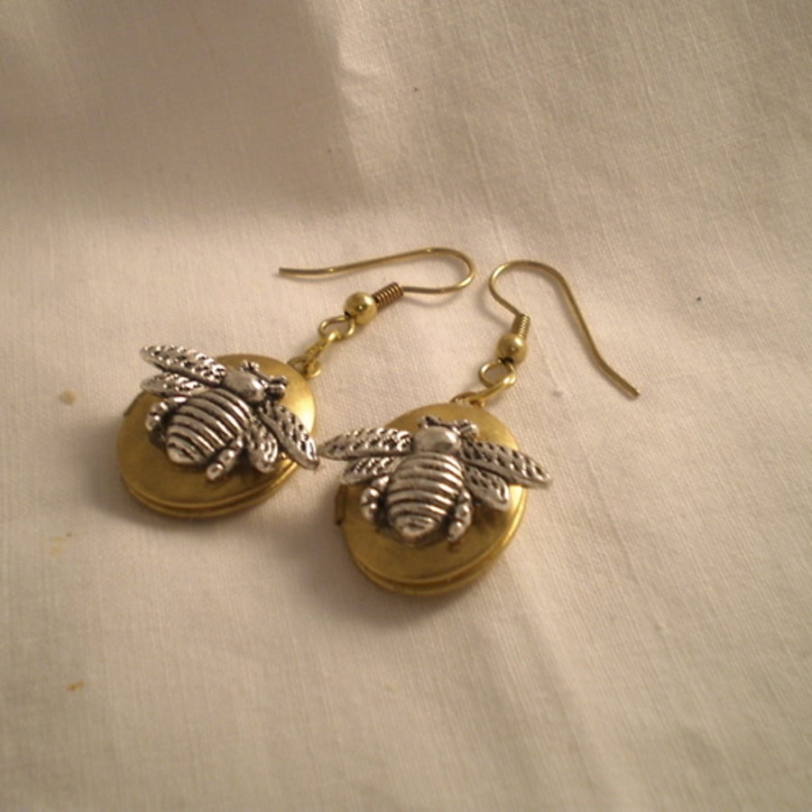 Honey Bee Earrings