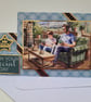 Father's Day Card - Dad You Are My Hero - Happy Fathers Day Stepper Card - Image 1