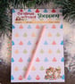 A5 Christmas Present Shopping Planner Notepad - Monty & Mabel Cute List Pad - Image 5