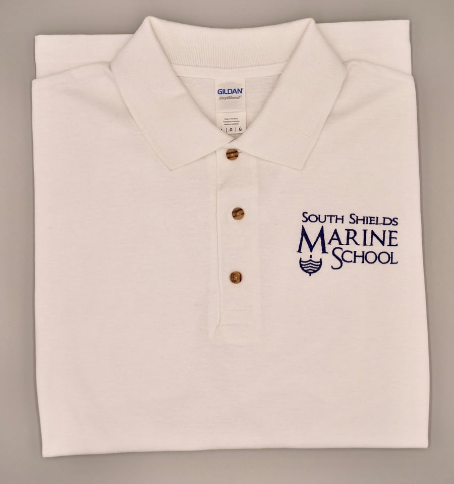 Polo shirt South Shields Marine School 