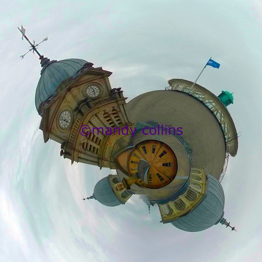 'An Unusual View of the Dome' Buxton Derbyshire - A4 Archival Matte print