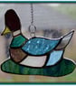 SOLD Duck Suncatcher Stained Glass for Spring - Image 3