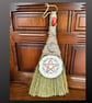 Handmade Altar Besom Broom Wiccan Pagan Witch Witchy Handfasting Spell Ritual