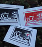 'The Night Arrivals' (after CRW Nevison) - Red edition (edition of 4) - Image 6