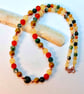 Agate, Carnelian, Ambronite & Copper Necklace - Handmade In Devon - Free UK P&P - Image 2