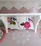 Wooden Wall Shelf Storage Made Using Vintage Bird Design Farrow & Ball Bathroom  - Image 10