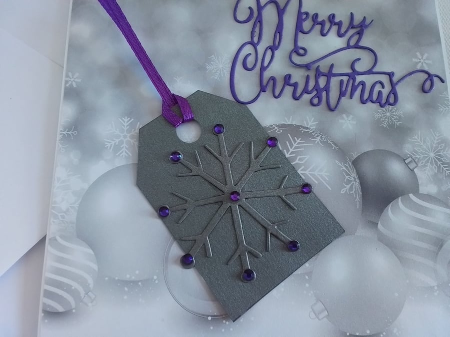Christmas card. Handmade Christmas card. Ref 474