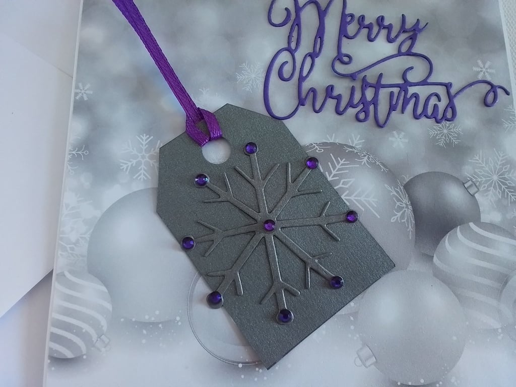 Christmas card. Handmade Christmas card. Ref 474