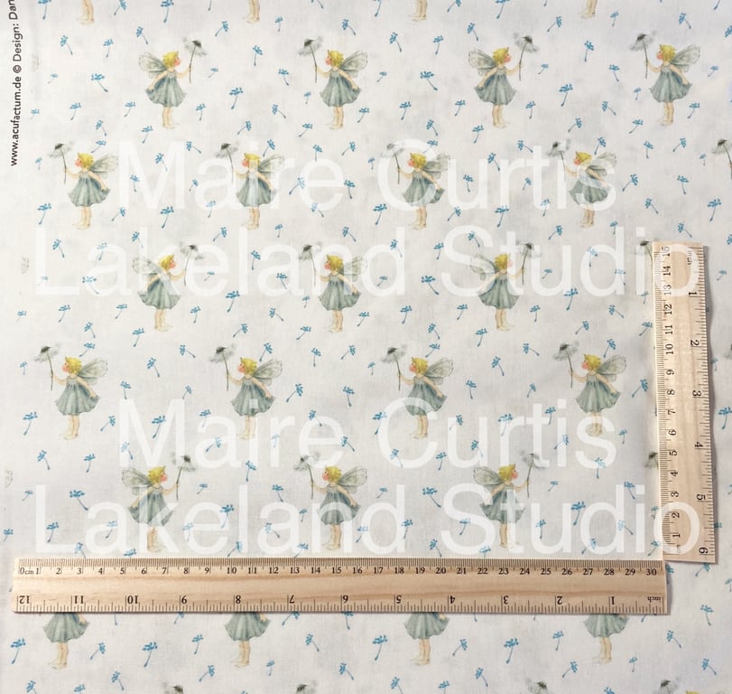 Daisy Fairy cotton quilt fabric from quarter metre
