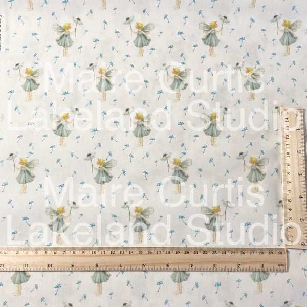 Daisy Fairy cotton quilt fabric from quarter metre