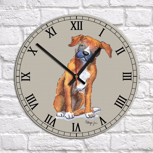 Boxer Clock