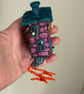 Spun Cotton Baba Yaga Hut Purple - Image 7