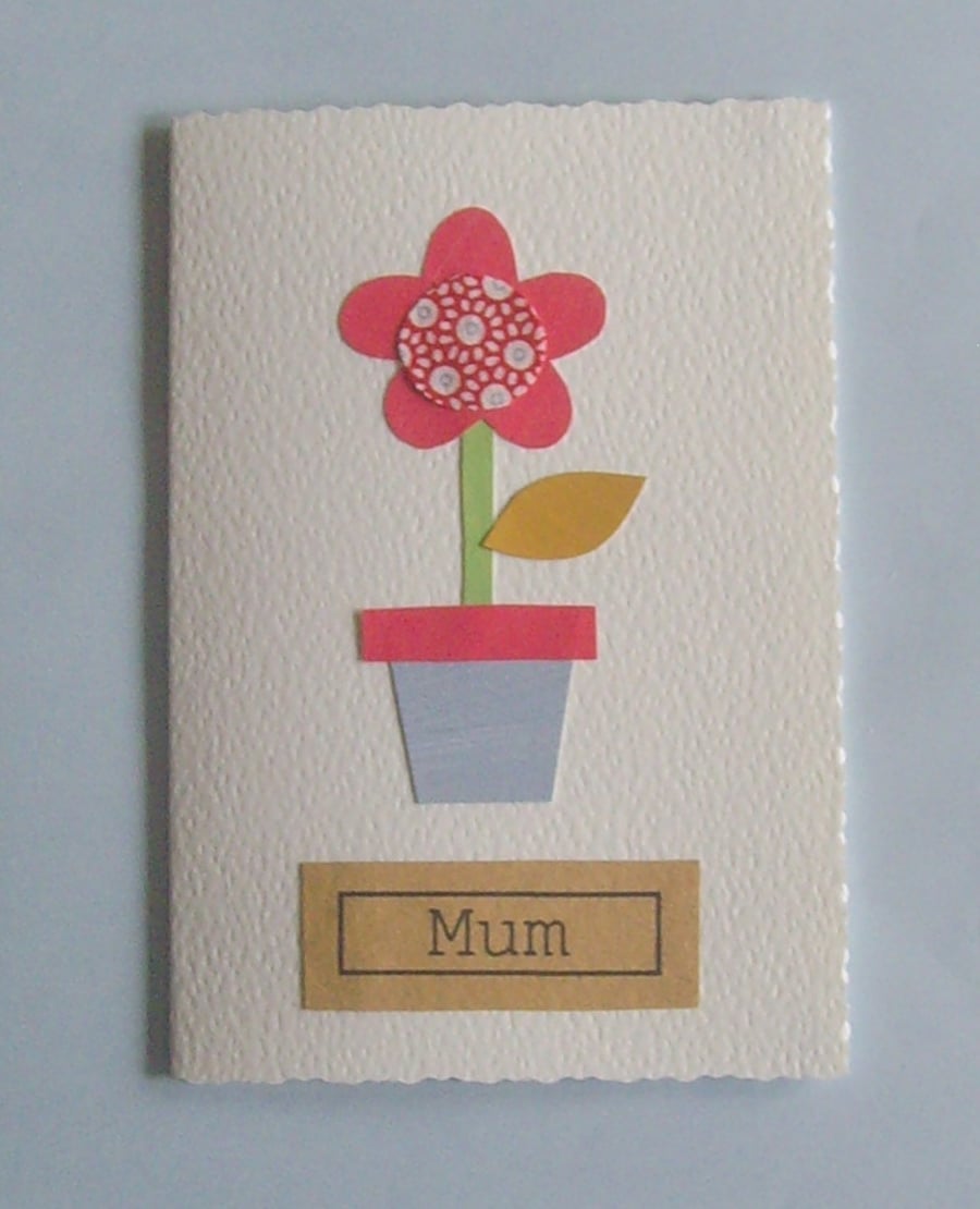 Mothers day card handmade