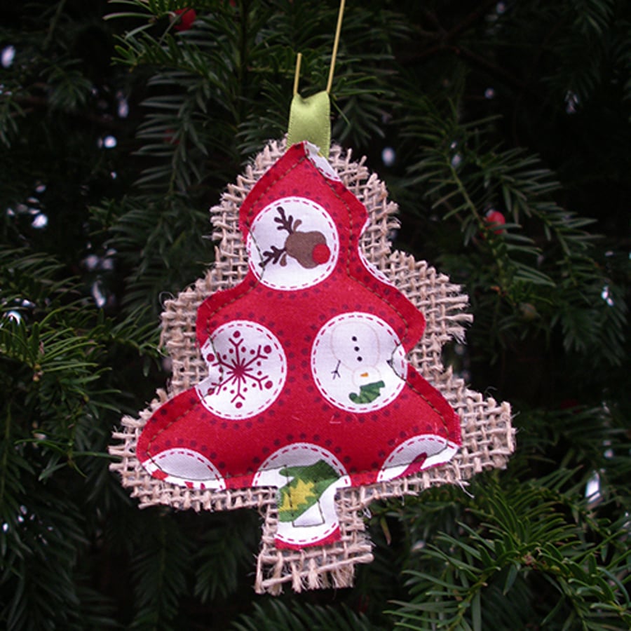 Snowflake Christmas Tree Decoration