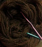 Turkey Feather hand spun yarn – wool and bamboo blend - 85 yards - Image 2