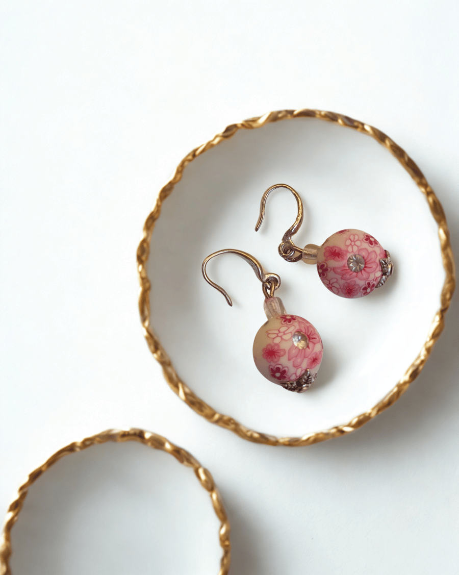 Small Drop Floral Sparkles