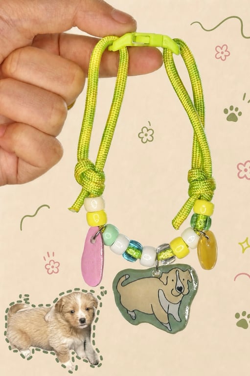 Get lt Sorted Dog – Handmade Original Pet Illusration Pet Collar