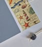 Seaside Journal with shells, crab, starfish, great nature Journal or Sketchbook - Image 6