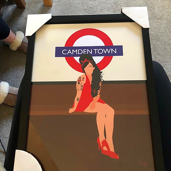 Amy Winehouse at Camden Town
