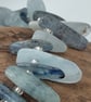 Sliver 2000. Aquamarine and Kyanite Stone Bracelet by BDS