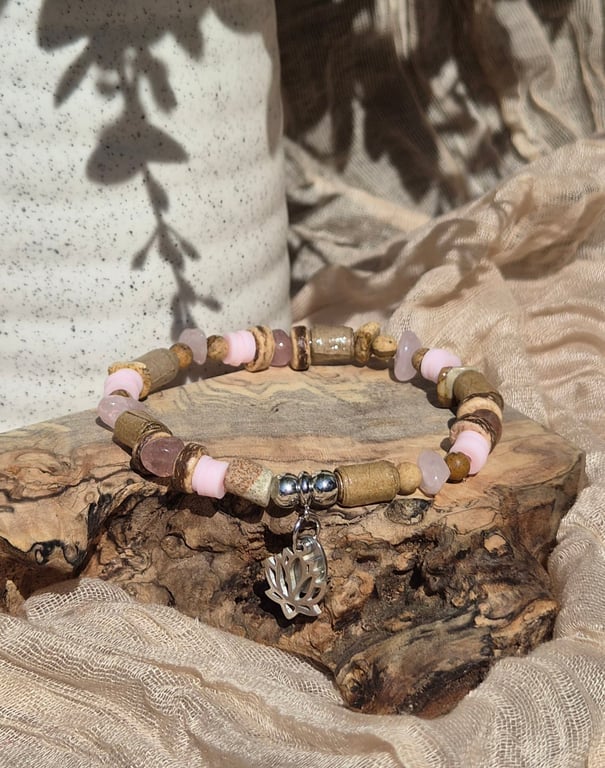 The 'Natural Rose' Bracelet (one of a kind) 