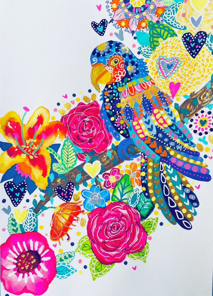 Parrot Illustration