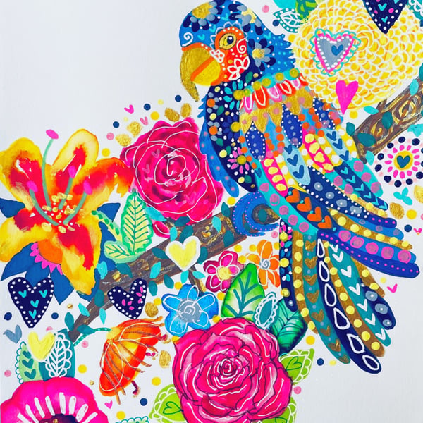 Parrot Illustration