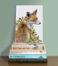 Red Fox Art Print - A5 size - Scottish Wildlife Illustration - Image 2