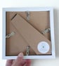 Sea Glass Seagull Desk Art - Original Watercolour with Beach Finds - Image 10