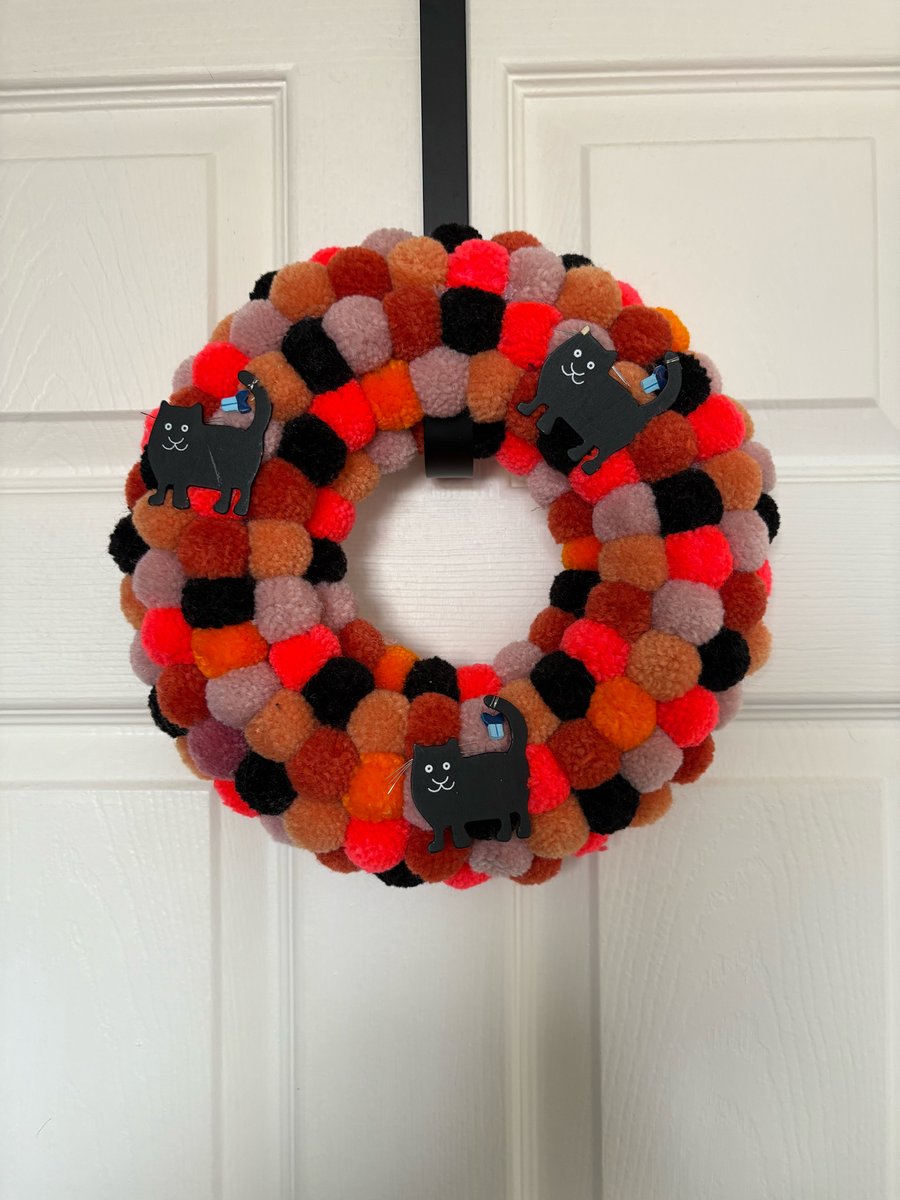 Halloween wreath. 