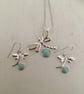 Dragonfly Pendant & Earring Jewellery Set - Image 5