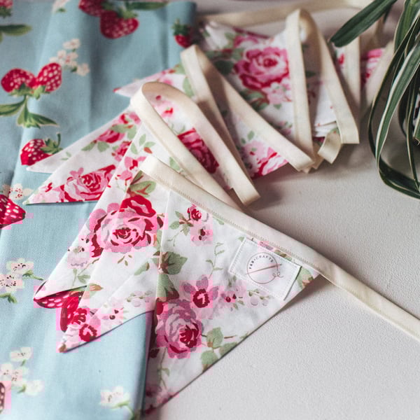 Cath Kidston Rosali Fabric Bunting