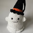 Large Plush Ghost Crochet Decoration