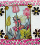 Fairy - Hand Crafted Decoupage Greeting Card - Blank - 3046
