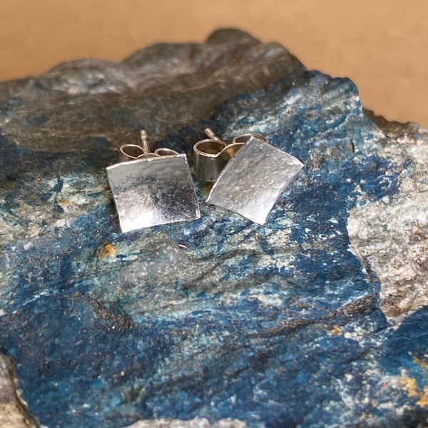 Sterling silver stud earrings
