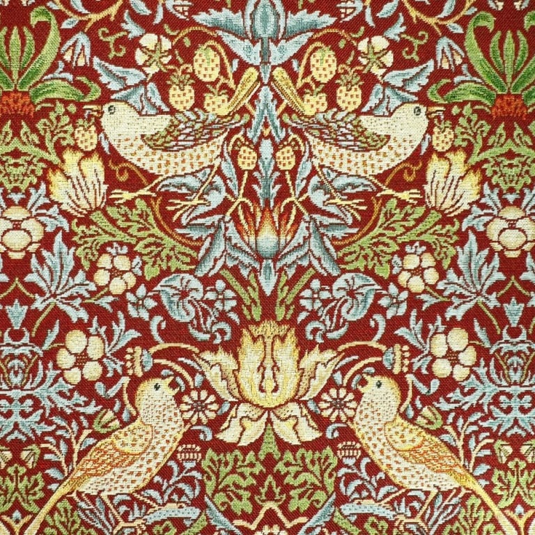 William Morris Strawberry Thief Table Runner . cotton . 135 x 30cm