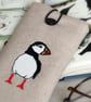 Glasses Spectacles Case Handmade Puffin Nature Wildlife Seaside  - Image 2