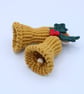 Macrame Christmas Bells, hanging bell decoration - Image 2
