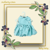 Duck Egg Blue Dress for Baby Daisy 