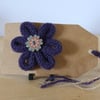 French Knitted Brooch