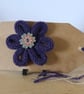 French Knitted Brooch - Image 1