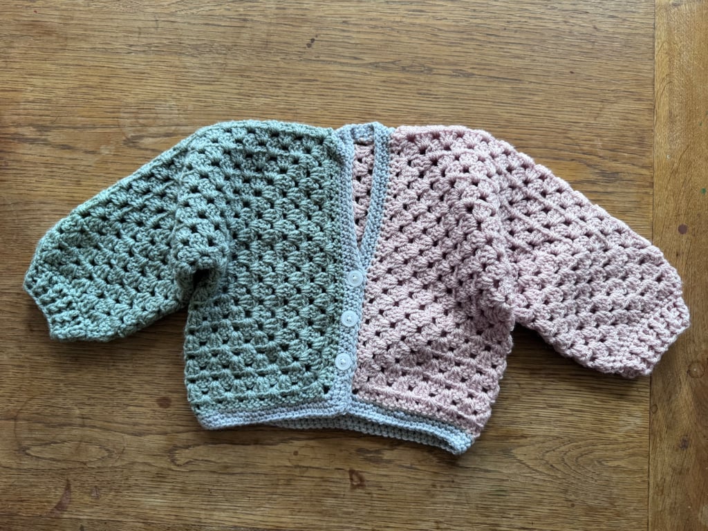 Crochet Baby Cardigan