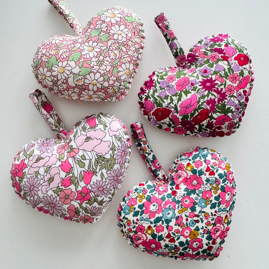 Valentines heart decorations. Heart decoration. 